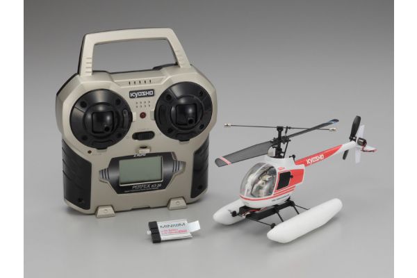 EP Micro Helicopter Minium AD CALIBER 120 Type R Ver.2 Readyset with floats 20102RS-M1FL