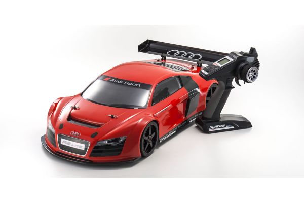 INFERNO GT2 RACE SPEC Audi R8 LMS Red w/KT-331P 1/8 GP 4WD Readyset RTR 33006
