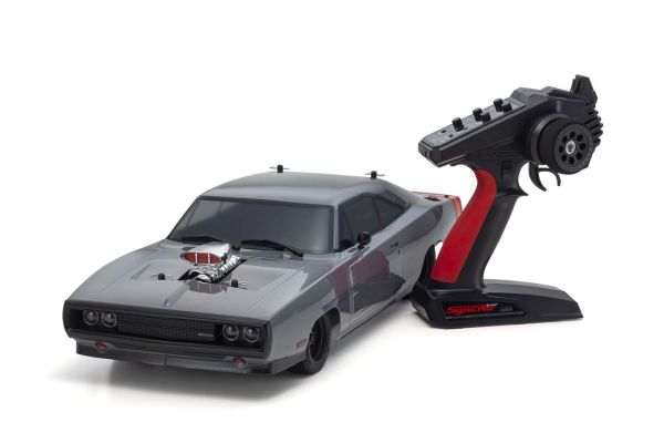 1/10 EP 4WDフェーザーMk2 FZ02L VE レディセット 1970 ダッジ チャージャー スーパーチャージャー仕様 VE グレー 34492T1