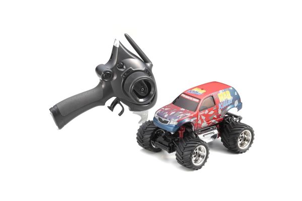 R/C Electric Monster Truck ASF2.4GHz MAD KILLER Color Type 1 / Red 30092T1