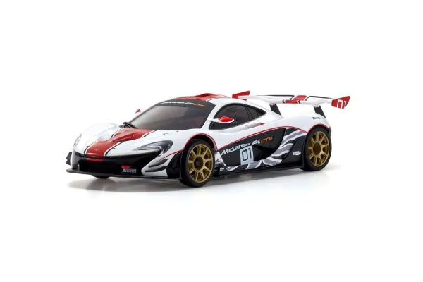ミニッツRWDシリーズ レディセット McLaren P1™ GTR ホワイト/レッド