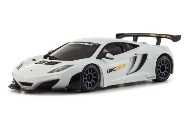 Mini Z Rwd Mclaren 12c Gt3 13 White Readyset Rtr w Kyosho Rc