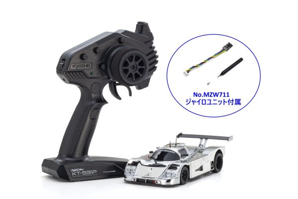 ミニッツRWD MR-04 レディセット Sauber-Mercedes Gruppe-C-Rennsportwagen C9, クロームシルバー  (東海模型限定モデル) 32362CRG-T
