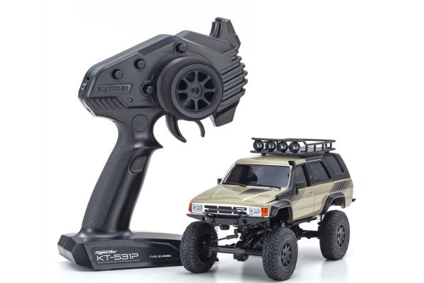 Radio Controlled Electric Powered Crawling car MINI-Z 4×4 Series Ready Set Toyota 4 Runner(Hilux Surf) with Accesorry parts Quick Sand 32524SY