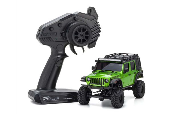 Radio Controlled Electric Powered Crawling car MINI-Z 4×4 Series Readyset JeepⓇ Wrangler Unlimited Rubicon w/acc. Mojito 32528GR