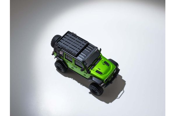 ラジオコントロール 電動 クローリングカー ミニッツ4×4シリーズ レディセット ジープ ラングラー アンリミテッド ルビコン アクセサリー付  グリーン 32528GR | 京商 | RC | Radio Control | ラジオコントロール | ラジコン