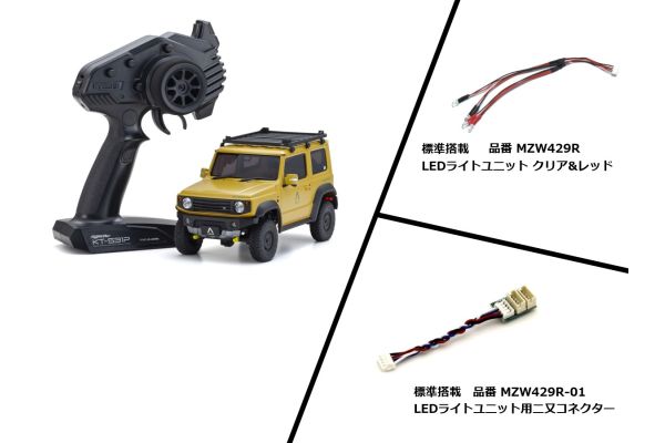 ミニッツ4×4 レディセット スズキ ジムニーシエラ APIO JIMNY TS4 イエローオーカー (マルク様限定カラー) 32537LBR-M