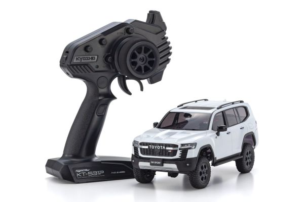 ミニッツ4×4 レディセット トヨタ ランドクルーザー 300 GR SPORT プレシャスホワイトパール 32538PW