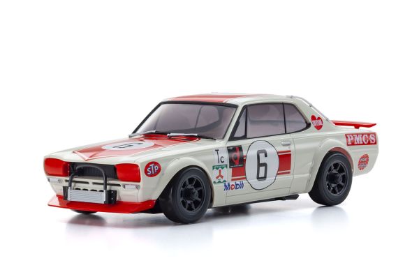 ASC MA-020 日産 スカイライン 2000GT-R (KPGC10)レーシング 1972 #6 レッド MZP472R