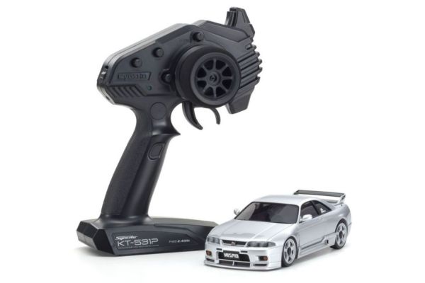 ミニッツAWD 日産 スカイライン GT-R ニスモ (R33) シルバー 32659S