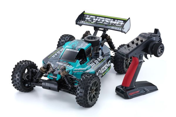 1/8スケール ラジオコントロール 21エンジン 4WDレーシングバギー レディセット インファーノ NEO 4.0 カラータイプ2 KT-231P+付 33029T2S