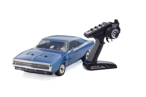 EP FAZER VEi Dodge Charger 1970 Blue 1/10 EP(BL) 4WD Readyset RTR 34052T1