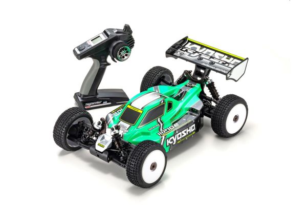 1：8 Scale Radio Controlled Brushless Powered 4WD Racing Buggy readyset  INFERNO MP10e Color Type 1 Green 34113T1S