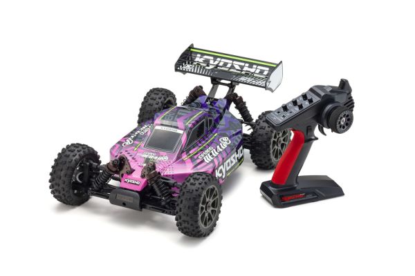 1/8 スケール  ブラシレスパワード 4WD レーシングバギー  インファーノ NEO 4.0 VE カラータイプ1 KT-231P+付 34118T1