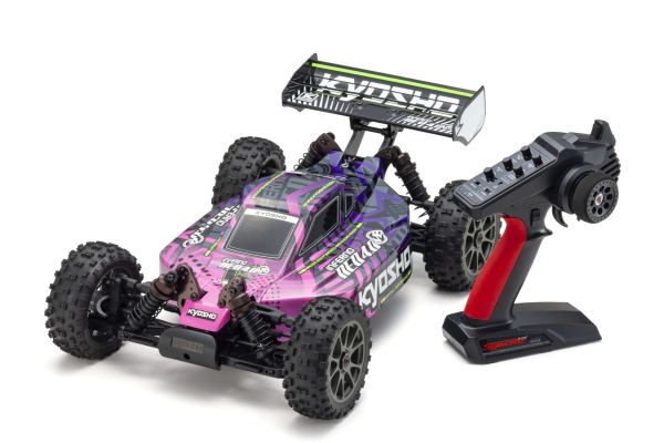 1/8 スケール ブラシレスパワード 4WD レーシングバギー インファーノ NEO 4.0 VE カラータイプ1 KT-231P+付 34118T1S