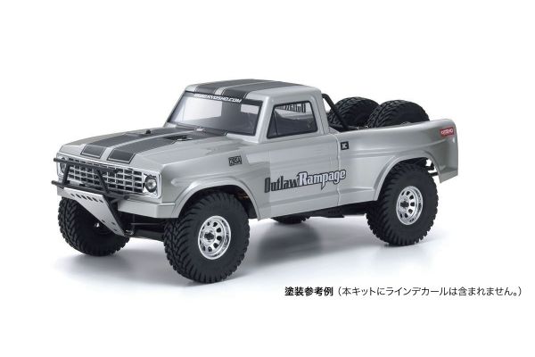 1/10 Scale Radio Controlled Electric Powered 2WD Truck 2RSA SERIES Outlaw Rampage PRO 34362C