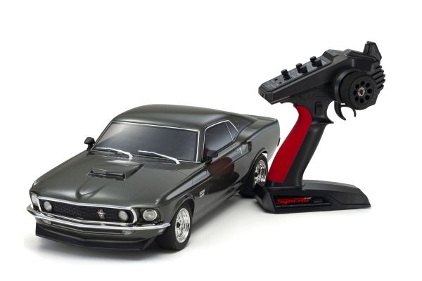 1/10 EP 4WD フェーザーMk2 FZ02L レディセット 1969 フォード マスタング Boss 429 ブラック ジェイド 34437T1