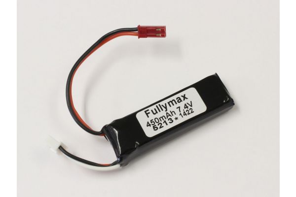 7.4V-450mAh Li-Po battery (HCP100S) 71824