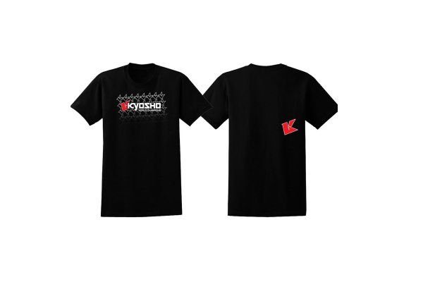 KYOSHO K フェード 2.0 Tシャツ(ブラック/XL) 88003XL