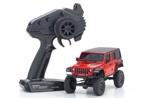 Radio Controlled Electric Powered Crawling car MINI-Z 4×4 Series Readyset JeepⓇ WRANGLER UNLIMITED Rubicon Firecracker Red 32521R