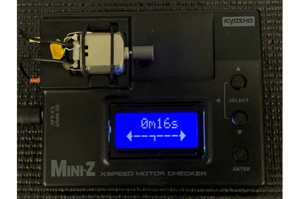 X-SPEED MINI-Z モーターチェッカー MZW124