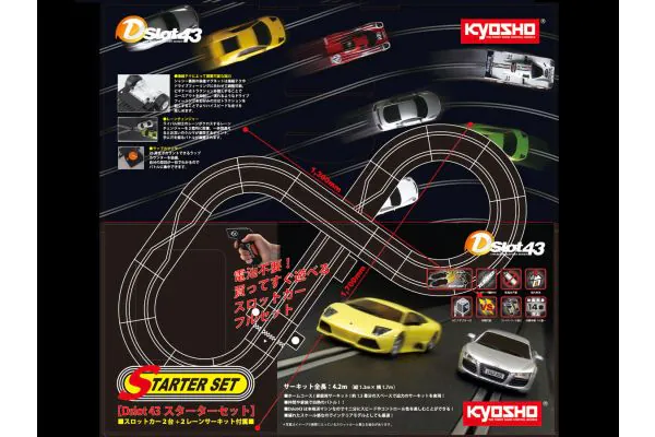 Ｄslot43 Dslot43 スターターセット2013 D1434082 | 京商 | RC | Radio Control | ラジオコントロール  | ラジコン