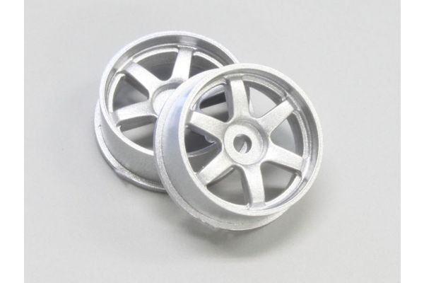 Wheel Set (18/Front/Silver/2Pcs/dNaNo) DNH001S-18F