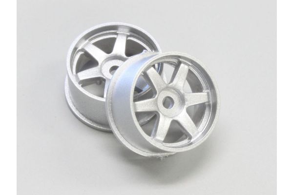 Wheel Set (18/Rear/Silver/2Pcs/dNaNo) DNH001S-18R