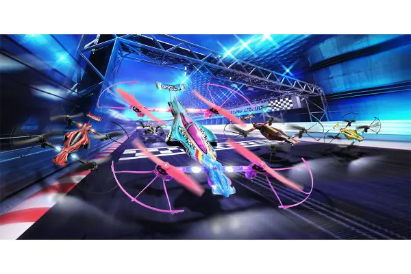 ドローンレーサー DRONE RACER G-ZERO (ジーゼロ) パステルレインボー