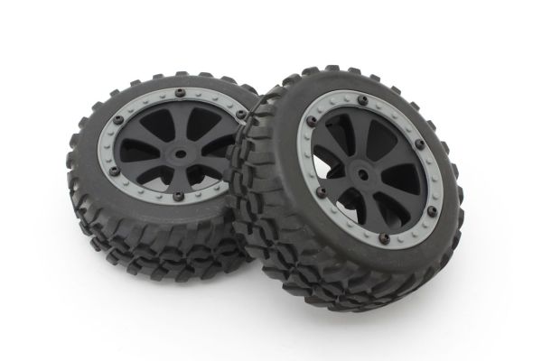 Tire&WheelSet (Gray/SAND MASTER) EZTH002GY