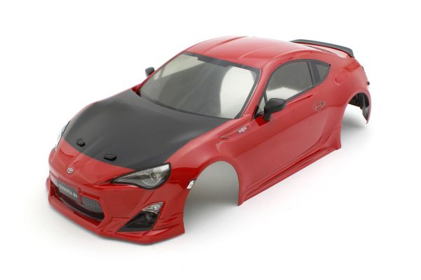 トヨタ 86 GT チューンド・バージョン ライトニングレッド デコレーションボディセット FAB617RD