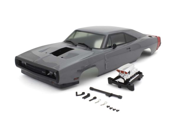 1970 Dodge Charger Supercharged VE Gray Decoration Body Set FAB707GY