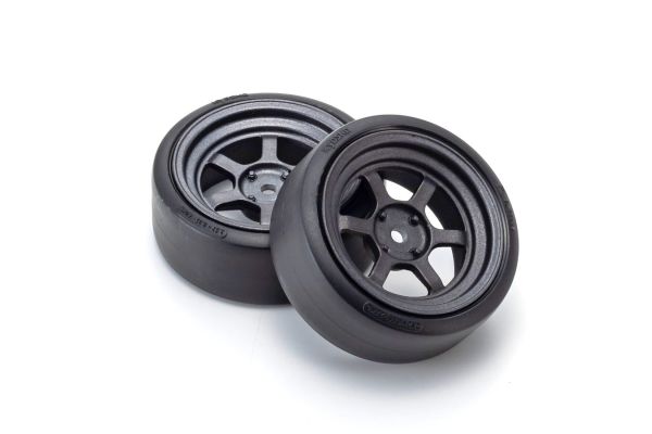 装着済ドリフトタイヤFZD2(RAYSTE37V/ブラックメタリック/2個入) FATH711BKD