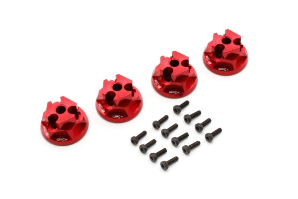 +5mm HD ホイールハブ (FZ02-R/4入) FAW215