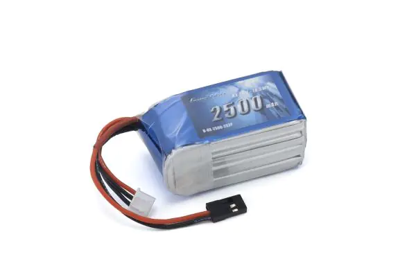 Gens ace LiPo 2500 (7.4V/レシーバー用/俵型) GAB2201B | 京商 | RC