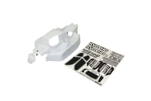 Inferno MP11 White Precut Body Set(Hard) IFB028HW