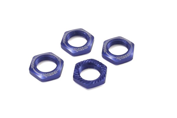 Wheel Nut (Blue/4pcs/for Serration) IFW472BL