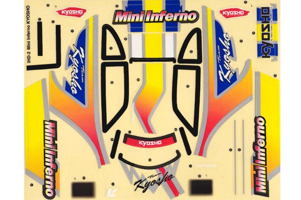 Decal Set (Type-3/Mini Inferno) IHD02