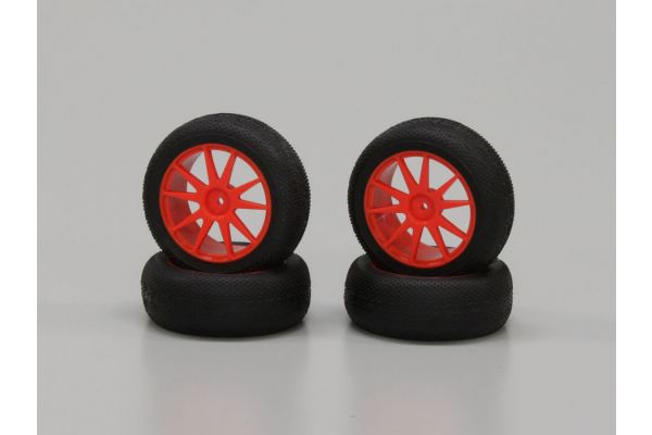 Micro-X Tire With Wheel(Orange/Mini Infe IHTH05KO