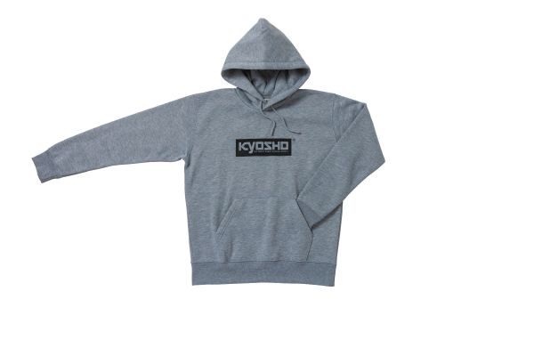 KYOSHO Box Logo Hoodie (Gray/3L) KOS-PK01GY-XL