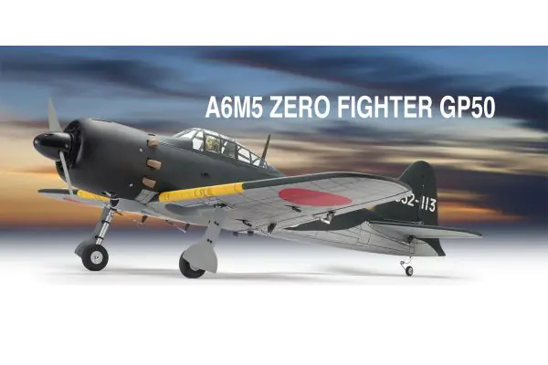 SQS Warbird ZERO FIGHTER Model 52 GP50 ARF 11874 - KYOSHO RC