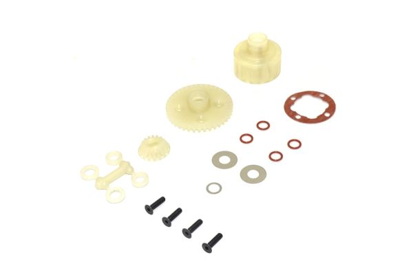 Plastic Diff. Gear Case Set (ZX7.5) LAW87