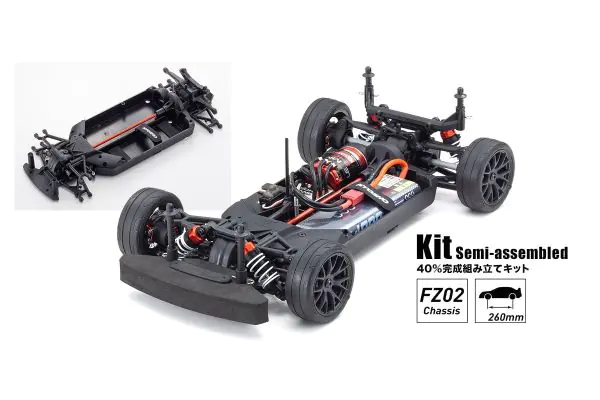 1/10 EP 4WD フェーザーMk2 2020 メルセデスAMG GT3 (FZ02 シャシー 