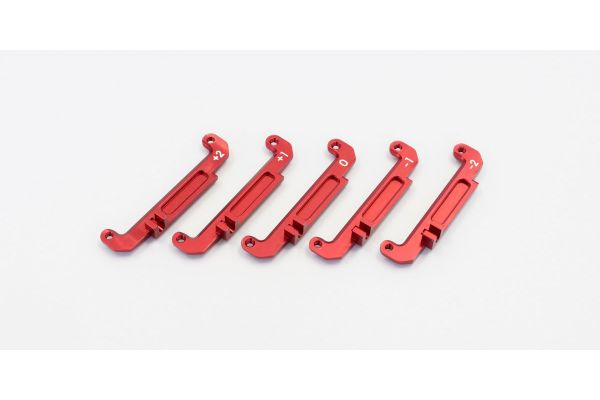 Setting Steering Plate Set (Red) MBW027R