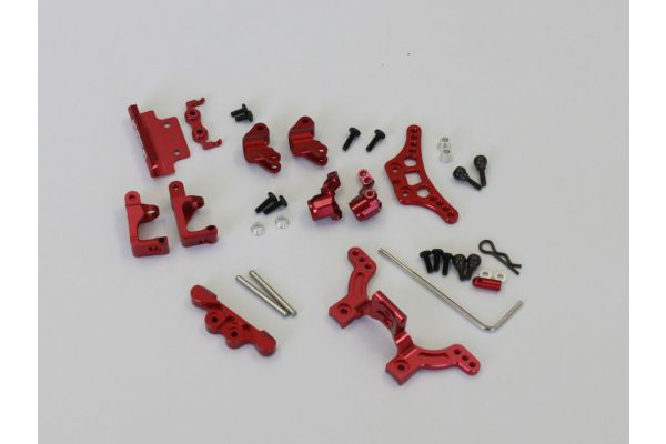 Aluminum Hard Parts Set(Red/for MB-010) MBW2013AR
