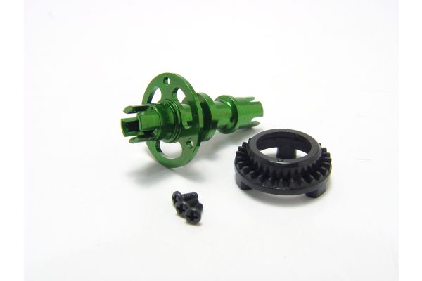 リジットアクスル(ミニッツAWD)グリーン  MDW024GR