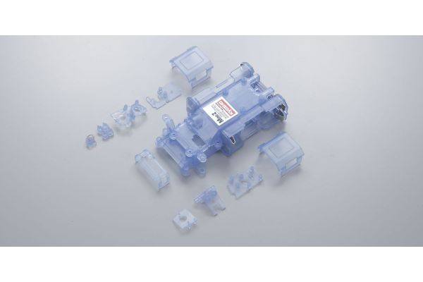 Skeleton Chassis Set(Clear Blue/MR-015) MZF151CB