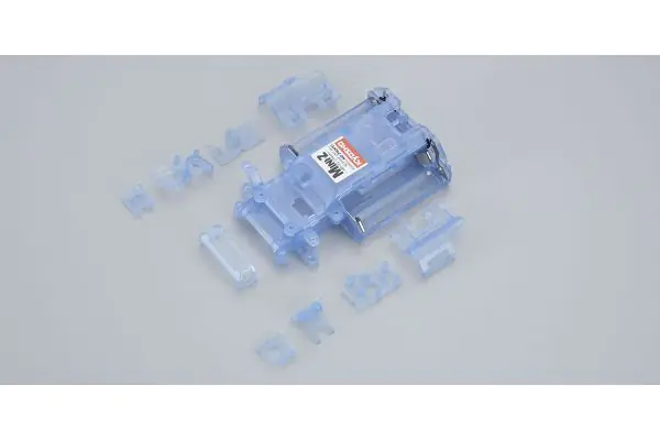 Skeleton Chassis Set(Clear Blue/MR-02) MZF201CB - KYOSHO RC