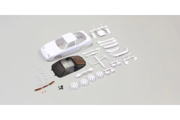 日産180SXホワイトボディセット(未塗装/ホイール付) MZN179 | 京商 