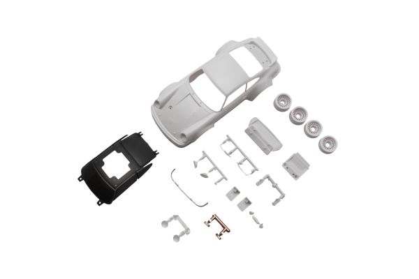 ポルシェ 934 RSR ターボ ホワイトボディセット (未塗装/ホイール付) MZN238